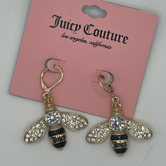 Juicy Couture Jewelry - NWT Juicy Couture Bee Dangle Earrings